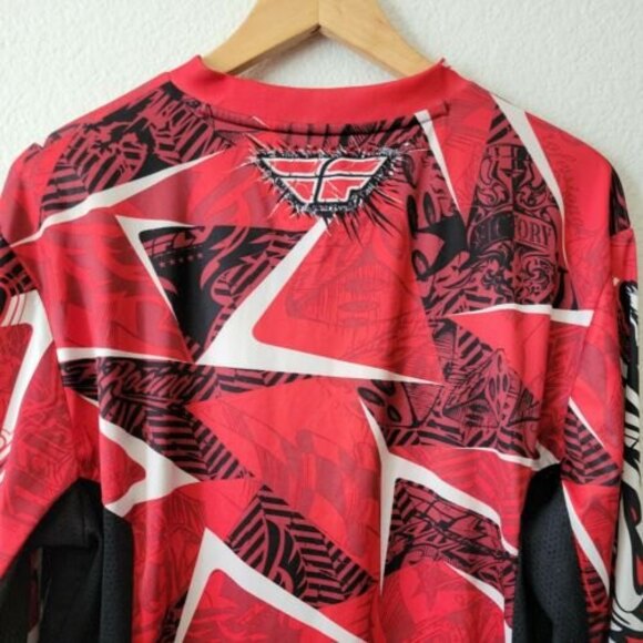 Fly Racing Evolution Motocross Dirt Bike Jersey Mens Size Medium EUC - Picture 10 of 12
